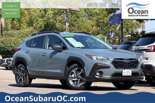 Offshore Blue Metallic 2024 Subaru Crosstrek Premium