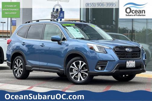 Horizon Blue Pearl 2024 Subaru Forester Limited