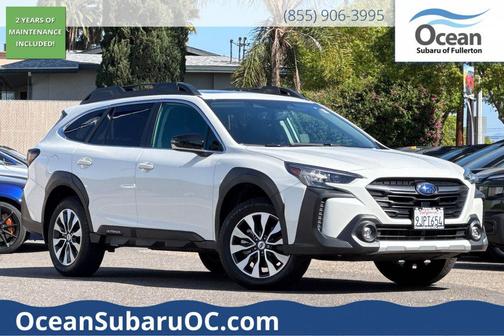 Crystal White Pearl 2024 Subaru Outback Limited