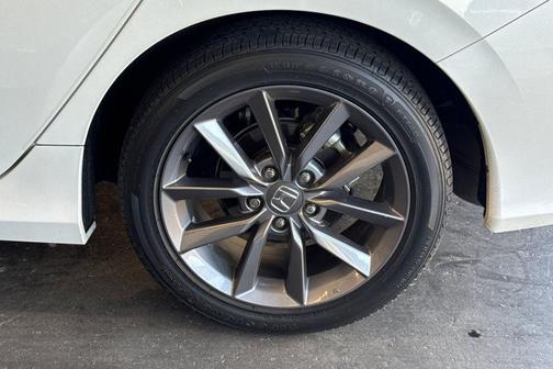 White 2021 Honda Civic EX