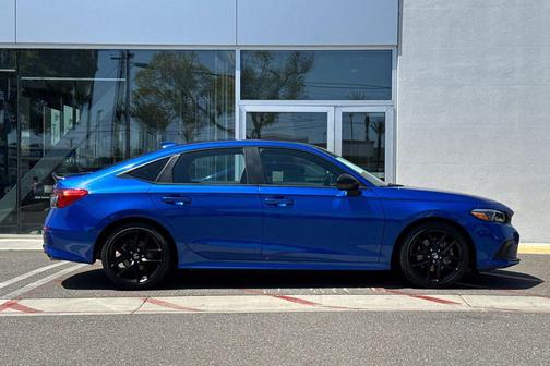 Aegean Blue Metallic 2022 Honda Civic Si Base