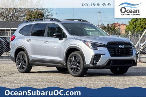 Ice Silver Metallic 2026 Subaru Ascent Onyx Edition Touring 7-Passenger
