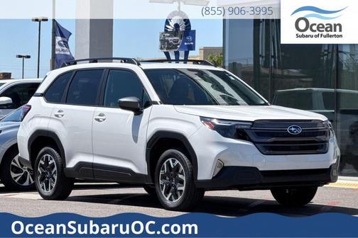 White Pearl 2026 Subaru Forester Premium