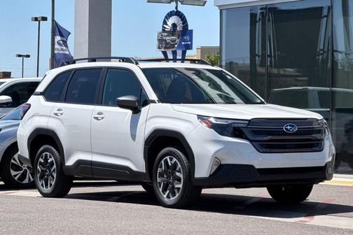 White Pearl 2026 Subaru Forester Premium