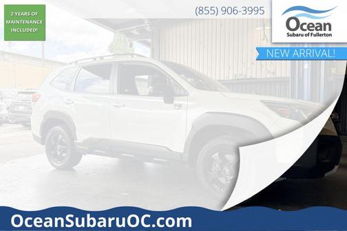 Crystal White Pearl 2023 Subaru Forester Wilderness