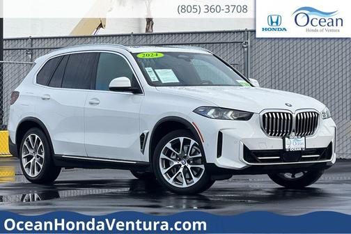 Alpine White 2024 BMW X5 xDrive40i