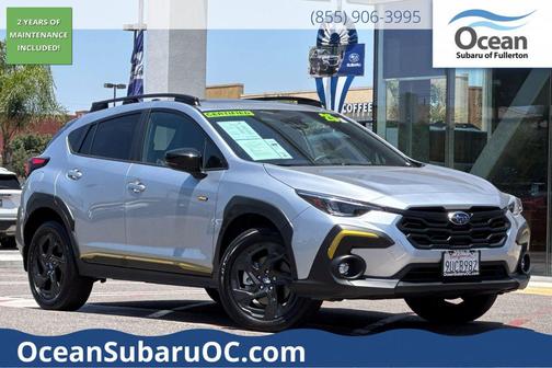 Ice Silver Metallic 2025 Subaru Crosstrek Sport