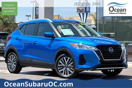 Electric Blue Metallic 2024 Nissan Kicks SV