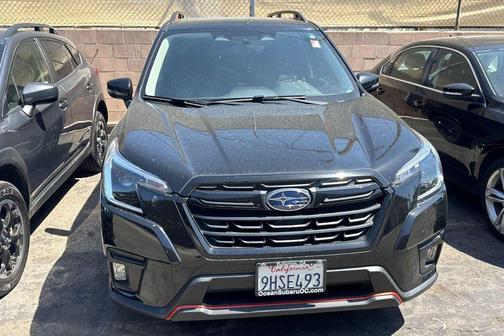 Crystal Black Silica 2023 Subaru Forester Sport