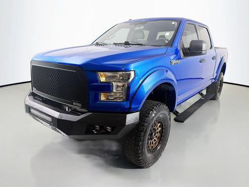 Blue 2016 Ford F-150 XLT