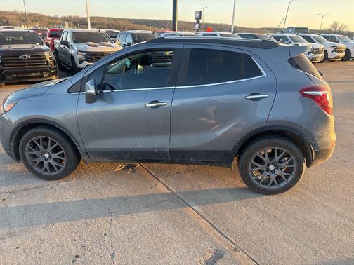 Satin Steel Metallic 2019 Buick Encore Sport Touring