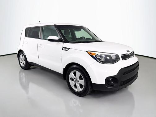 Clear White 2019 Kia Soul Base