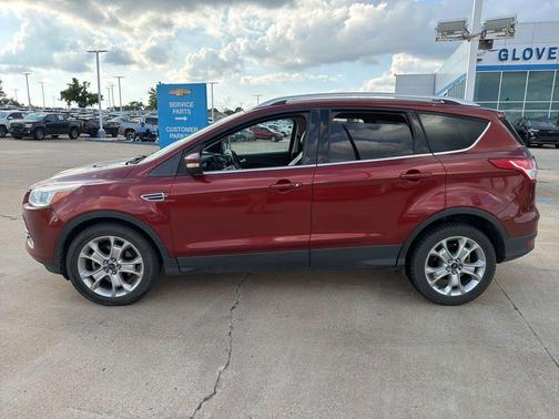 Ruby Red Metallic Tinted Clearcoat 2015 Ford Escape Titanium