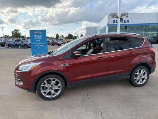 Ruby Red Metallic Tinted Clearcoat 2015 Ford Escape Titanium