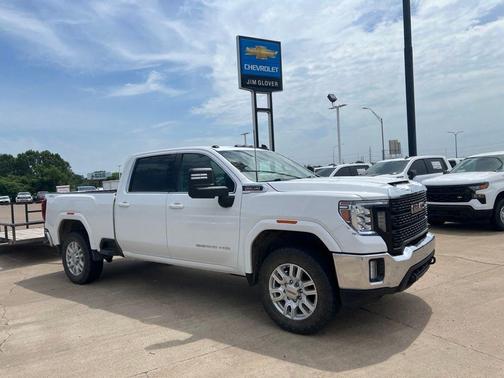 Summit White 2022 GMC Sierra 2500 SLE