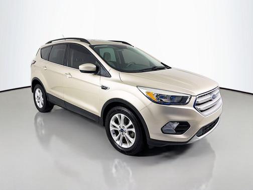 White Gold Metallic 2018 Ford Escape SE