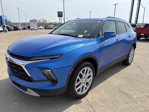 Riptide Blue Metallic 2024 Chevrolet Blazer 3LT