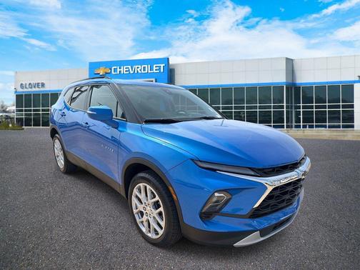 Riptide Blue Metallic 2024 Chevrolet Blazer 3LT