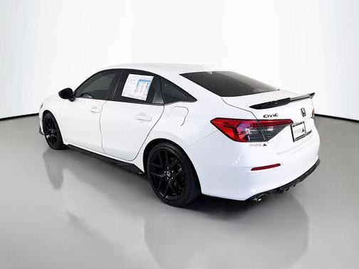 Platinum White Pearl 2023 Honda Civic Si Base