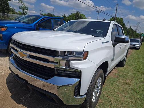 Summit White 2021 Chevrolet Silverado 1500 LT