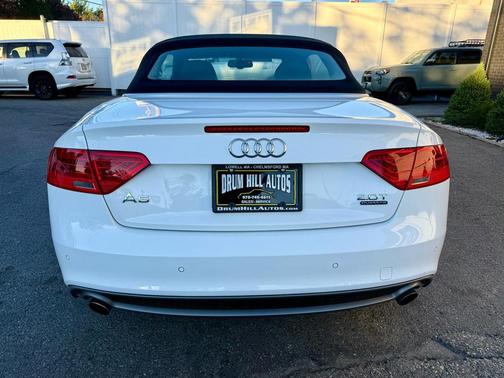 White 2015 Audi A5 2.0T Premium Plus