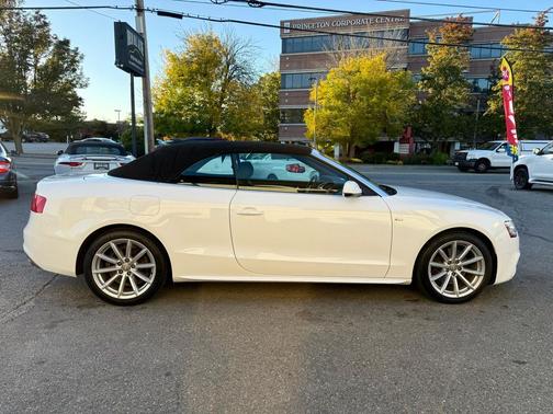 White 2015 Audi A5 2.0T Premium Plus