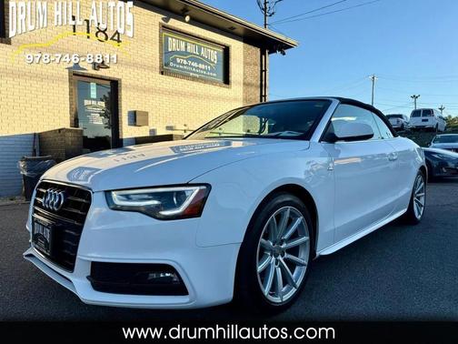 White 2015 Audi A5 2.0T Premium Plus