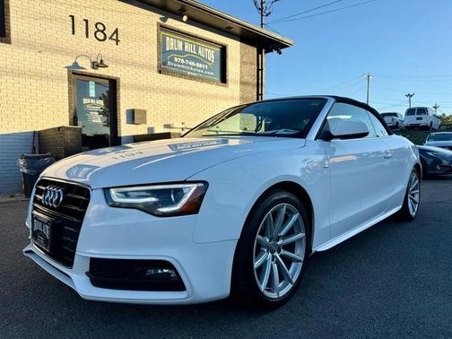 White 2015 Audi A5 2.0T Premium Plus