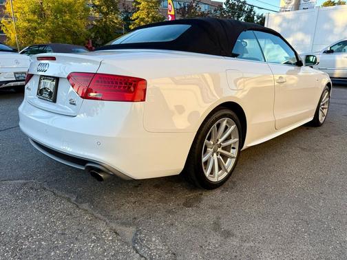 White 2015 Audi A5 2.0T Premium Plus