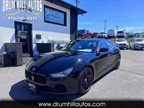Black 2014 Maserati Ghibli S Q4
