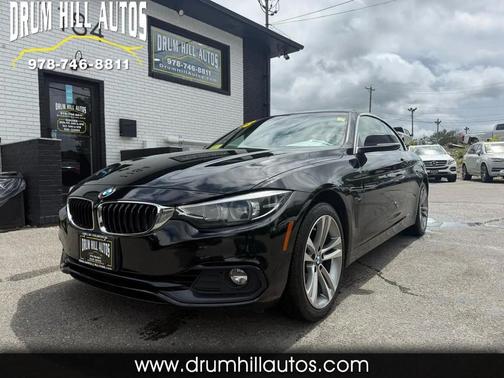 Black 2018 BMW 430 i xDrive