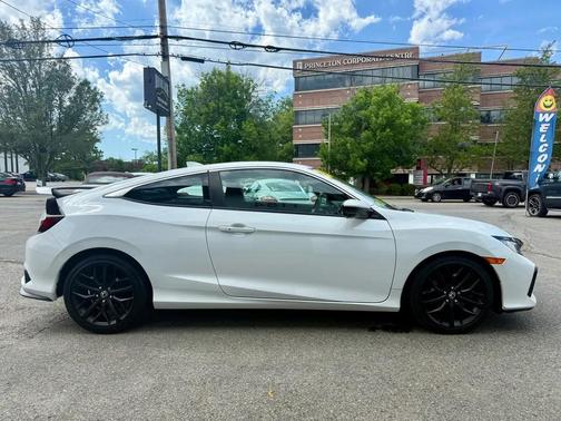 Platinum White Pearl 2020 Honda Civic Si Base