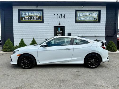 Platinum White Pearl 2020 Honda Civic Si Base