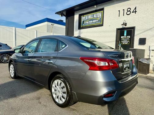 Gun Metallic 2017 Nissan Sentra SV
