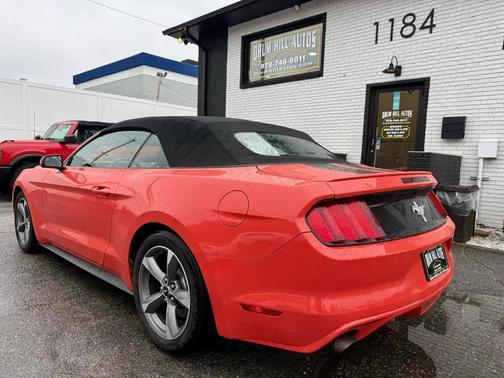 Competition Orange 2015 Ford Mustang V6