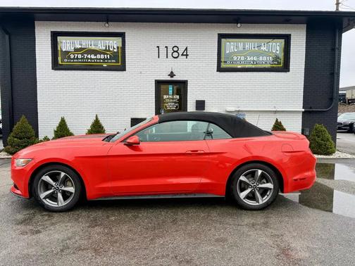 Competition Orange 2015 Ford Mustang V6