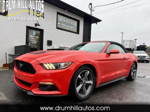 Competition Orange 2015 Ford Mustang V6