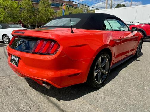 Competition Orange 2015 Ford Mustang V6