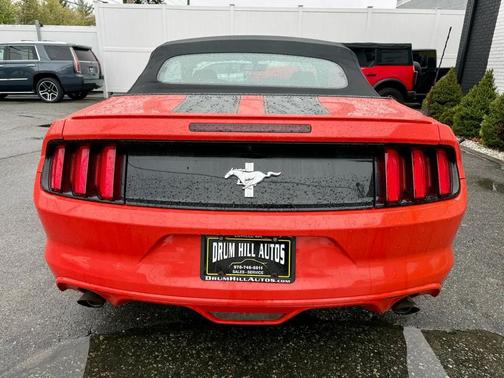 Competition Orange 2015 Ford Mustang V6