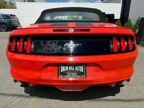 Competition Orange 2015 Ford Mustang V6