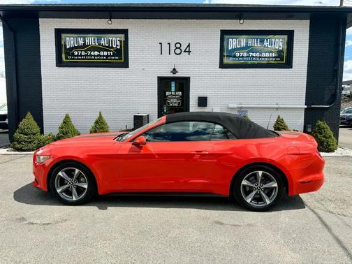 Competition Orange 2015 Ford Mustang V6
