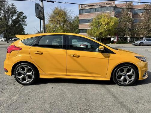 Yellow 2015 Ford Focus ST