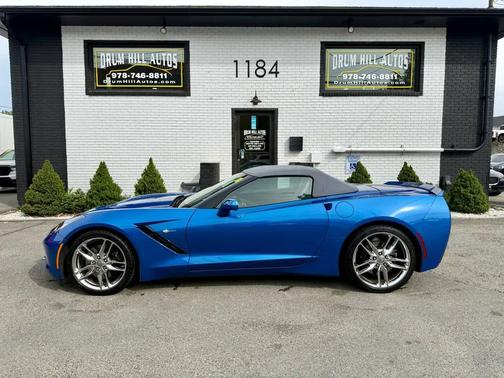 Blue 2014 Chevrolet Corvette Stingray Z51