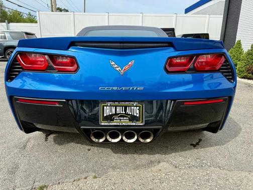 Blue 2014 Chevrolet Corvette Stingray Z51