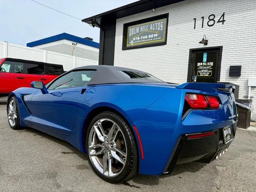Blue 2014 Chevrolet Corvette Stingray Z51