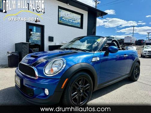 Lightning Blue Metallic 2015 MINI Roadster Cooper S