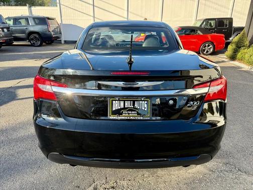 Black Clearcoat 2012 Chrysler 200 S