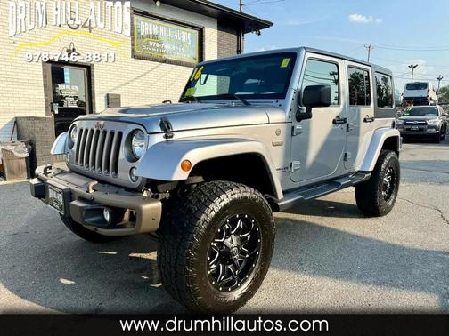 Billet Silver Metallic Clearcoat 2016 Jeep Wrangler Unlimited Sahara