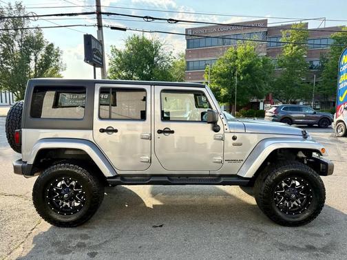 Billet Silver Metallic Clearcoat 2016 Jeep Wrangler Unlimited Sahara