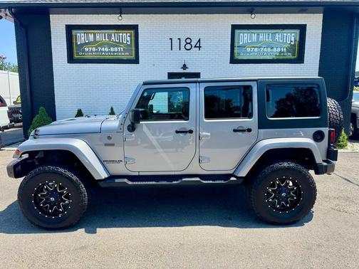 Billet Silver Metallic Clearcoat 2016 Jeep Wrangler Unlimited Sahara